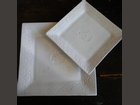 Assiettes carrées dentelles plates ATELIER DU BARRI - Fabricant à - Arts de la table et culinaire