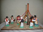 danse des cordelles en 6 cm SANTONS LAGRANGE - Fabricant à - Santons et Crèches