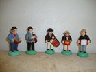 les musiciens, santons 6 cm SANTONS LAGRANGE - Fabricant à - Santons et Crèches