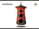 les oiseaux AMANDINE POULAIN - Fabricant à - Objets décoration